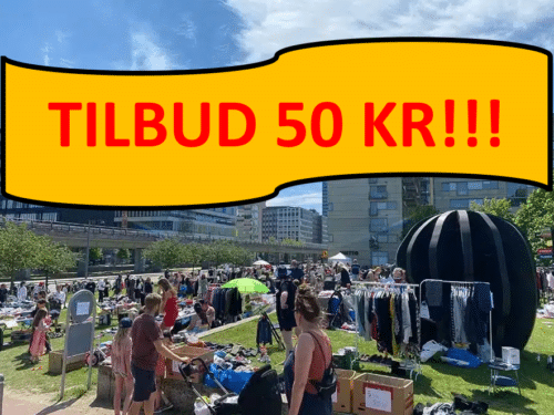 Loppemarked Juli - 19 juli - ved Sivegaden