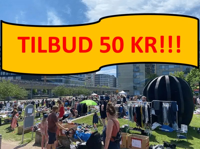 Loppemarked Juli - 19 juli - ved Sivegaden
